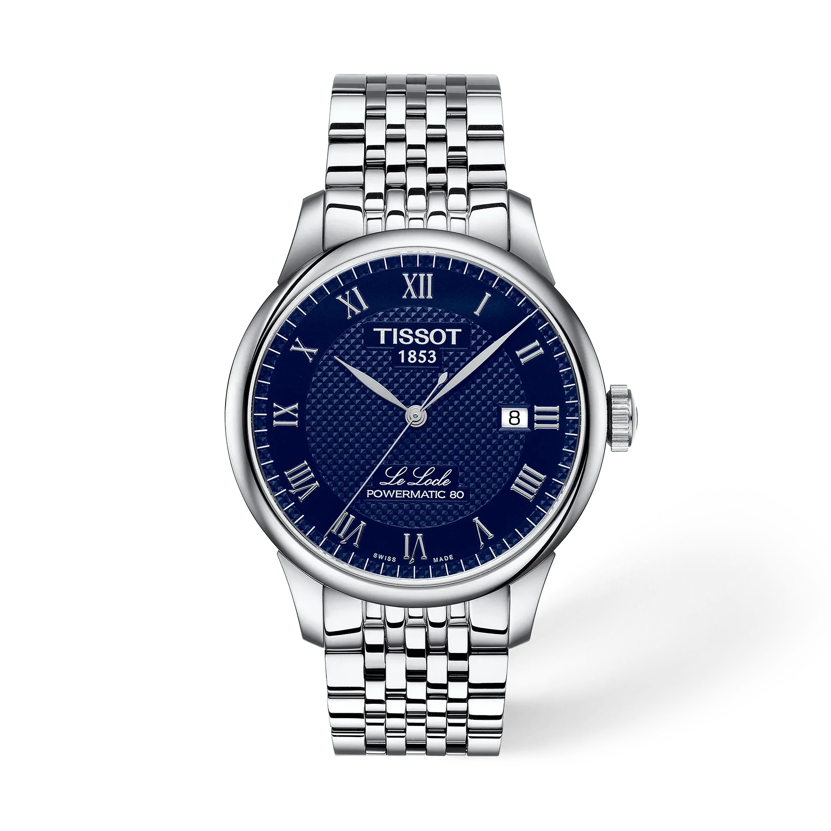 Tissot Le Locle Automatic 39,3 мм — синий циферблат