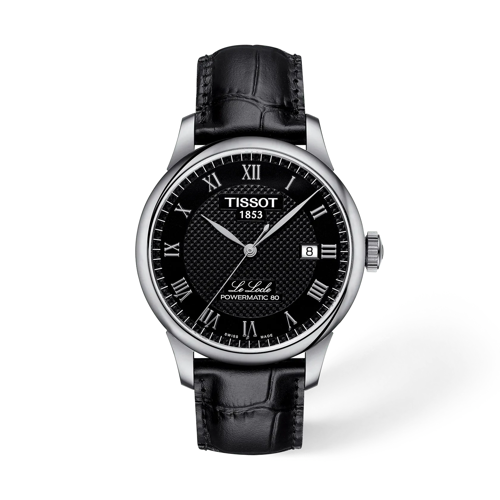 Tissot Le Locle Automatic 39,3 мм — чёрный циферблат