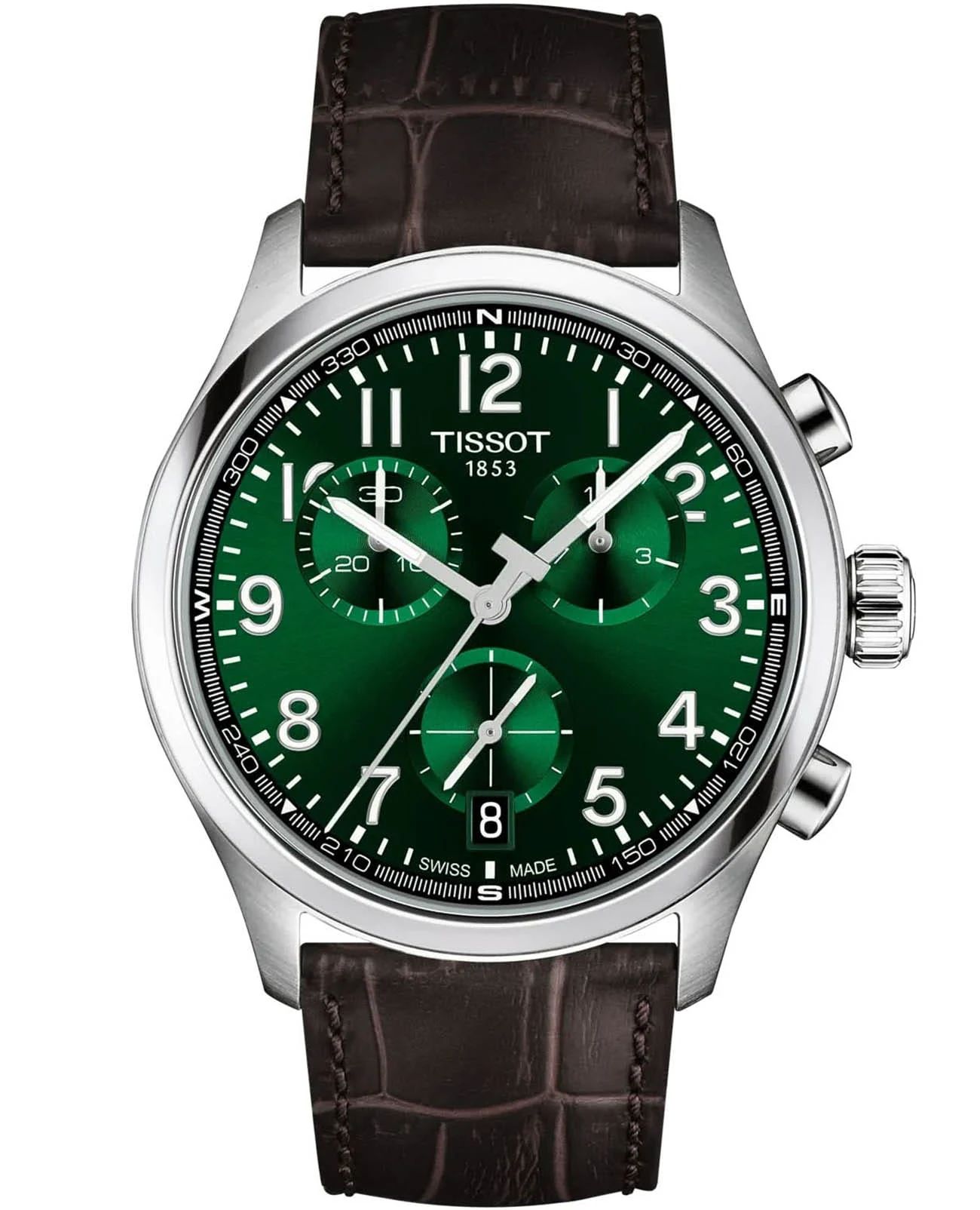 Tissot Chrono L 42 мм — зелёный циферблат