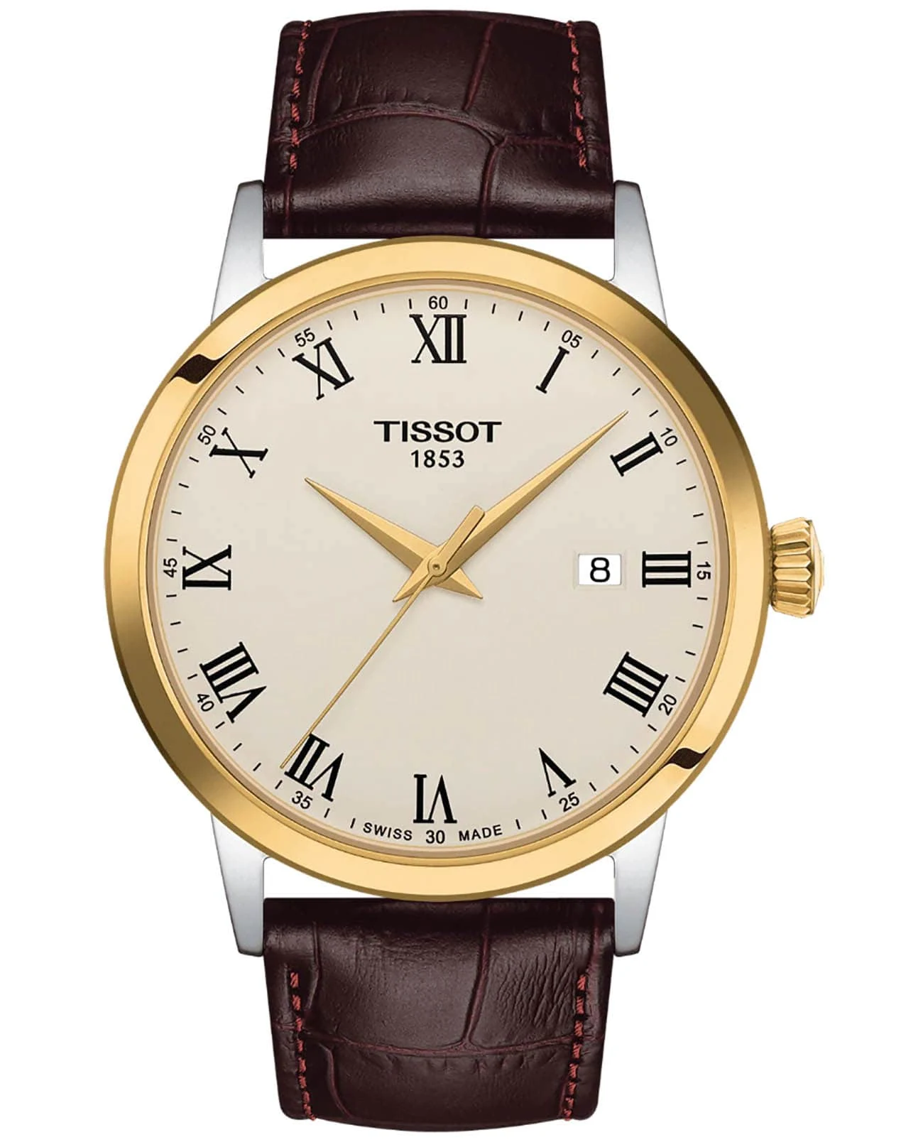Tissot Classic Dream 42 мм — бежевый циферблат