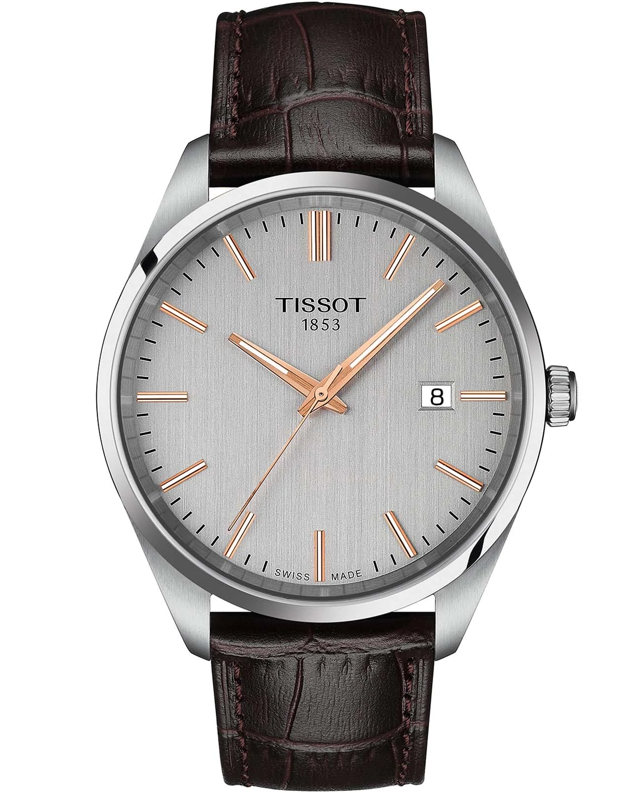 Tissot PR 100 40 мм — серебристый циферблат