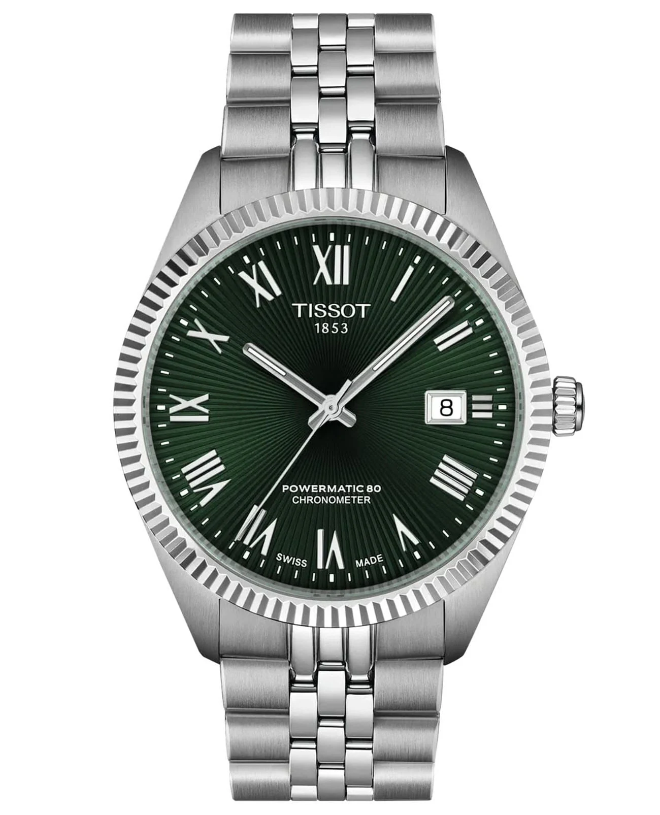 Tissot Ballade Automatic 39 мм — зелёный циферблат