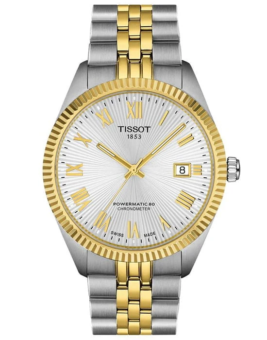 Tissot Ballade Automatic 39 мм — серебристый циферблат