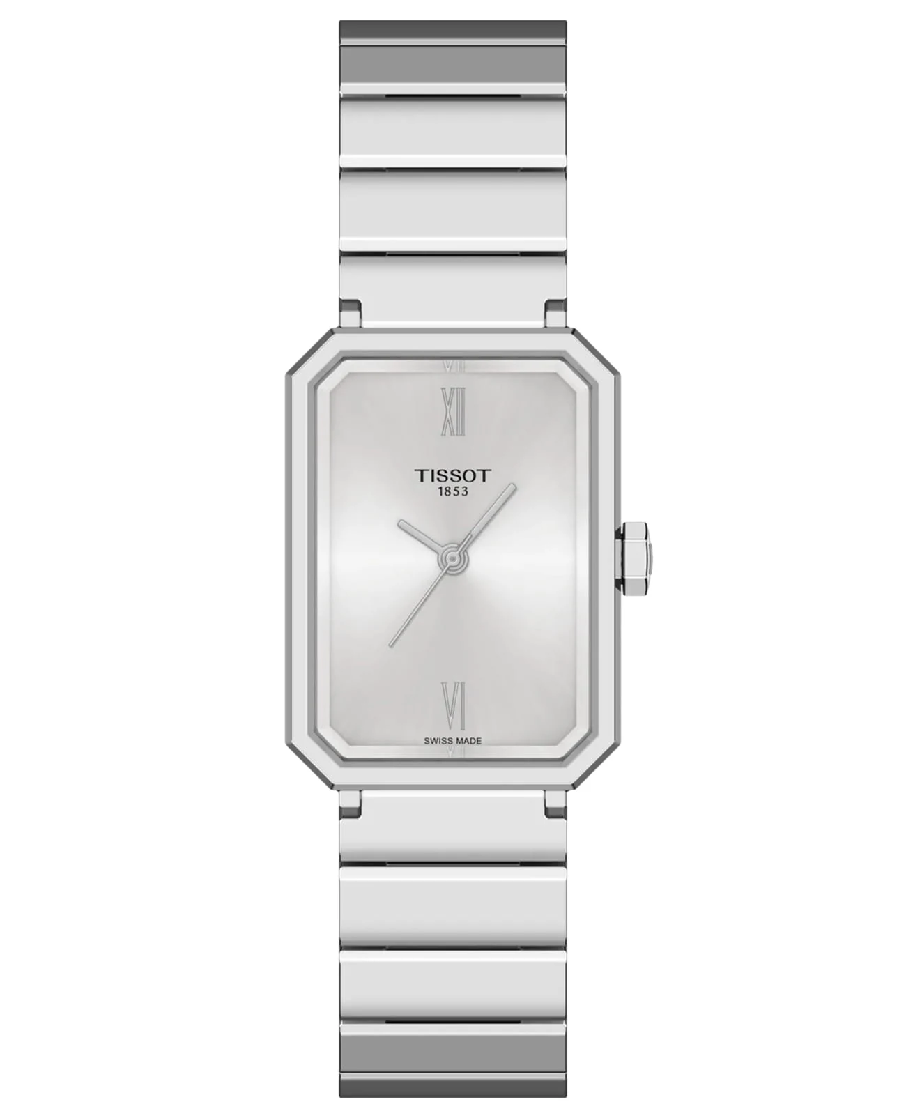 Tissot SRV 21,8 × 30 мм — серебристый циферблат