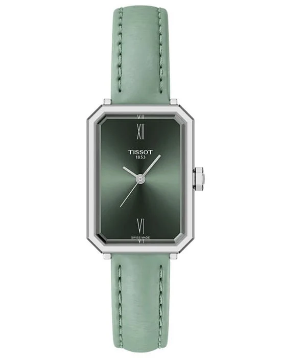 Tissot SRV 21,8 × 30 мм — зелёный циферблат