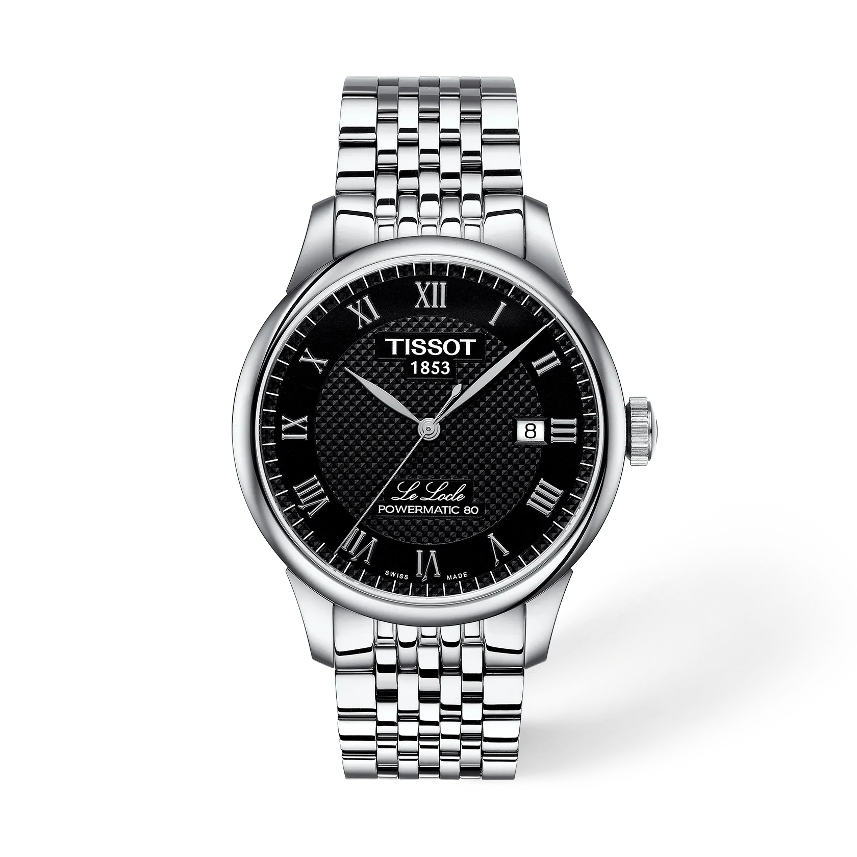 Tissot Le Locle 39,3 мм, чёрный