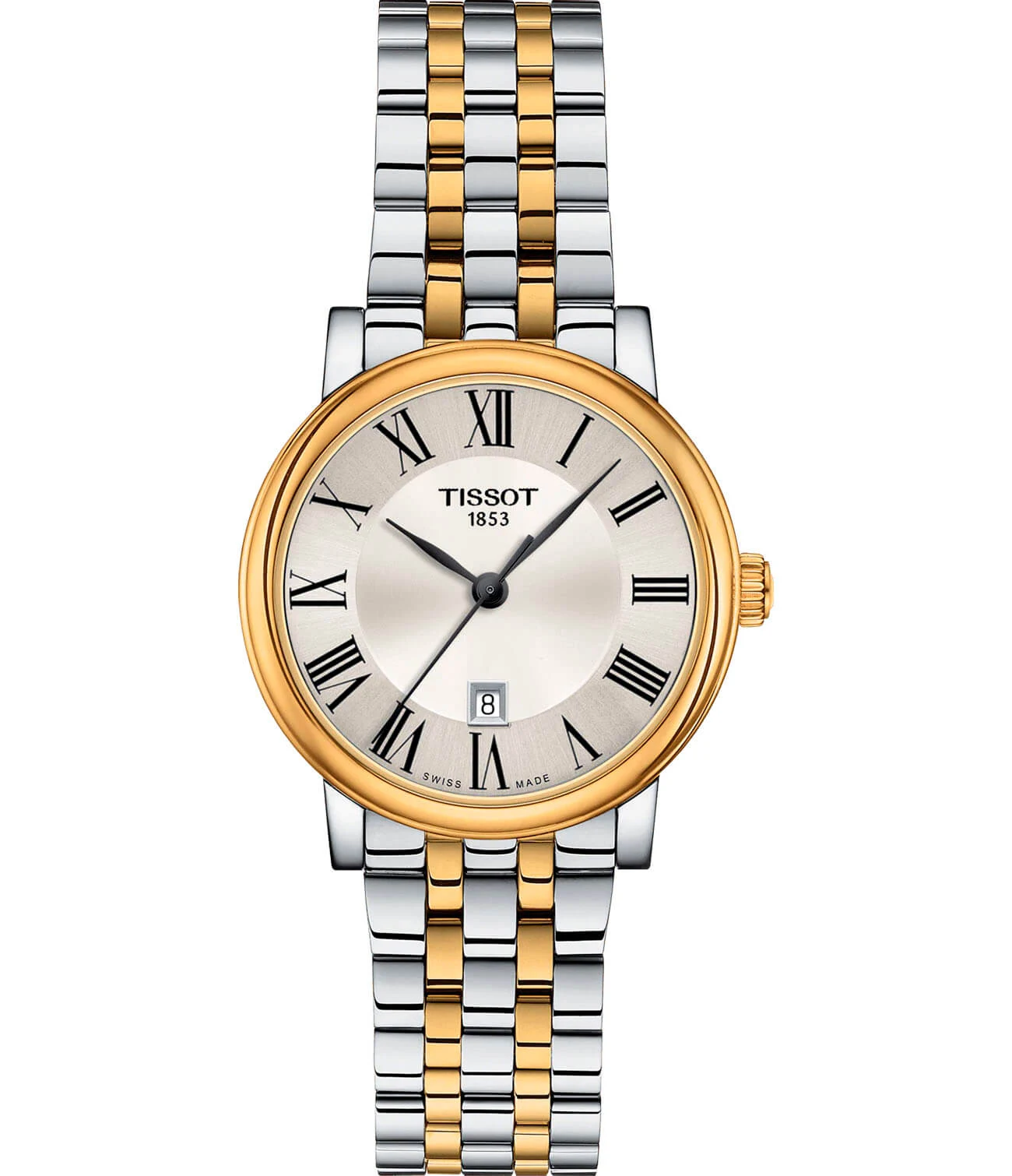 Tissot Carson Premium 30 мм, серебристый