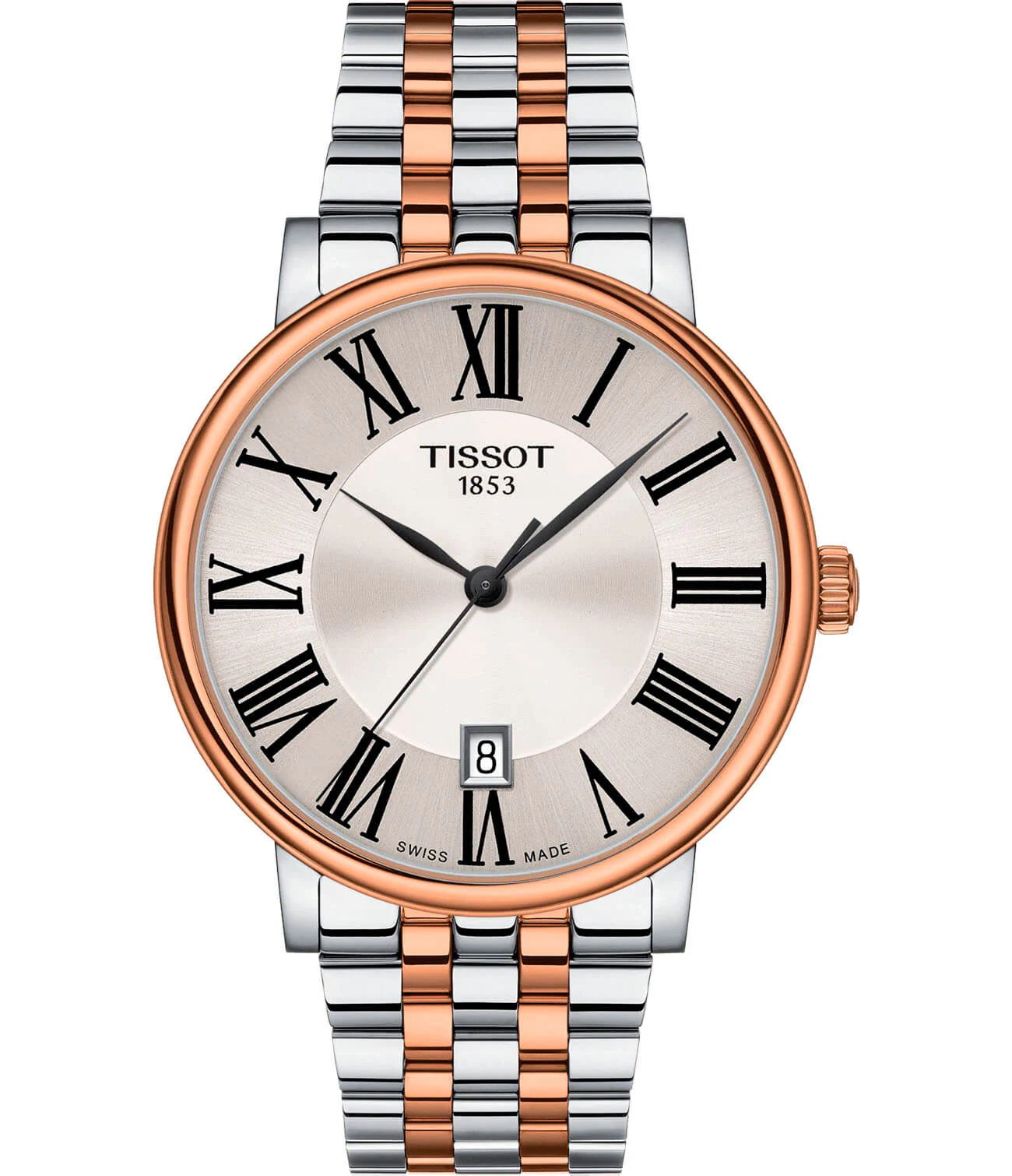 Tissot Carson Premium 40 мм, серебристый