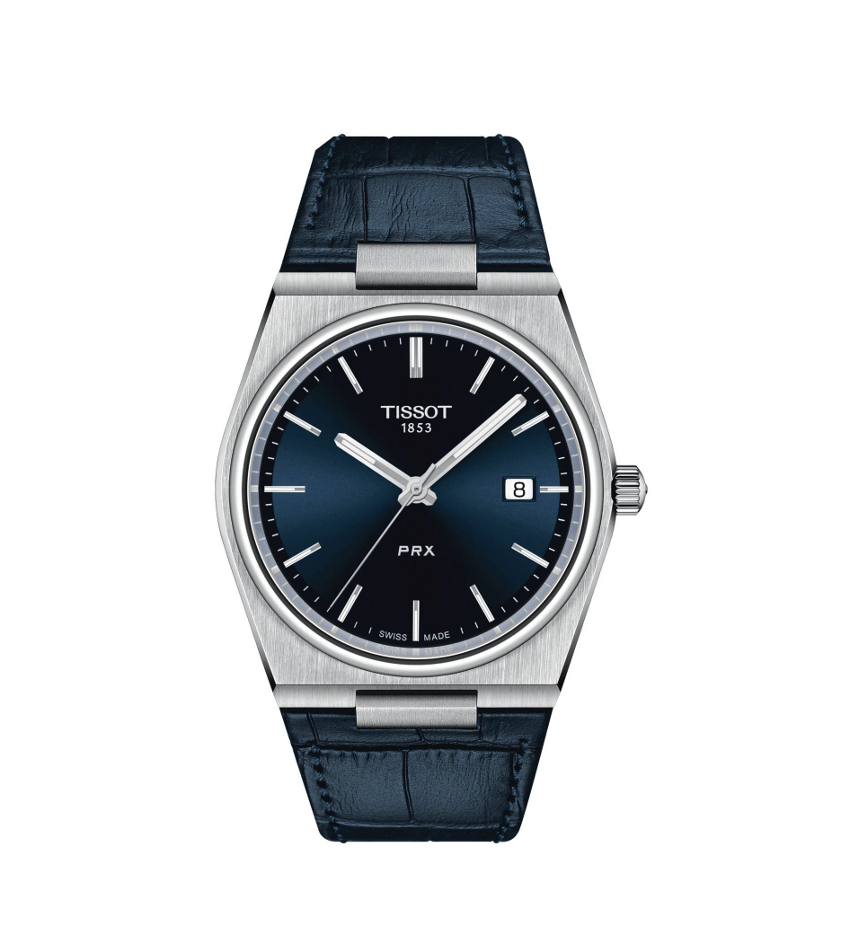 Tissot PRX 40mm Blue (кожа)