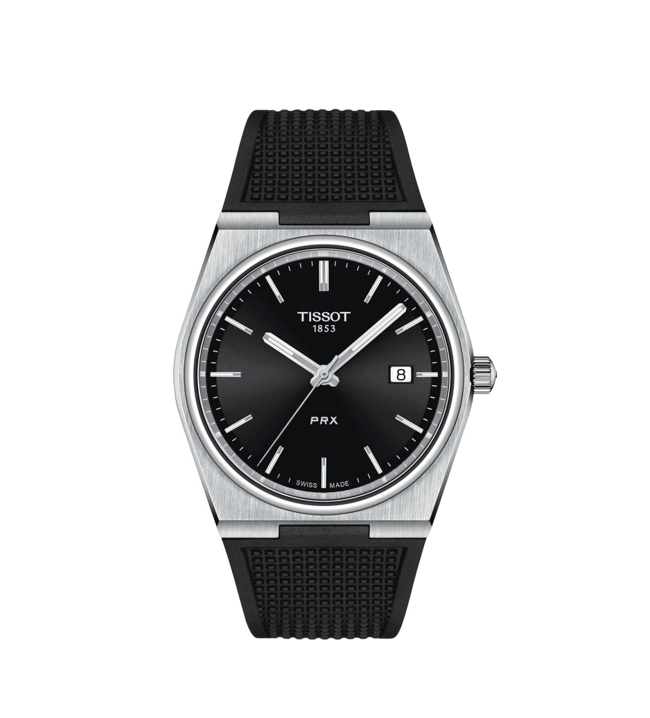 Tissot PRX 40mm Black (каучук)