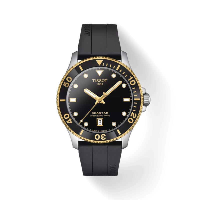 Tissot Seastar 1000 40mm Black (ремешок)