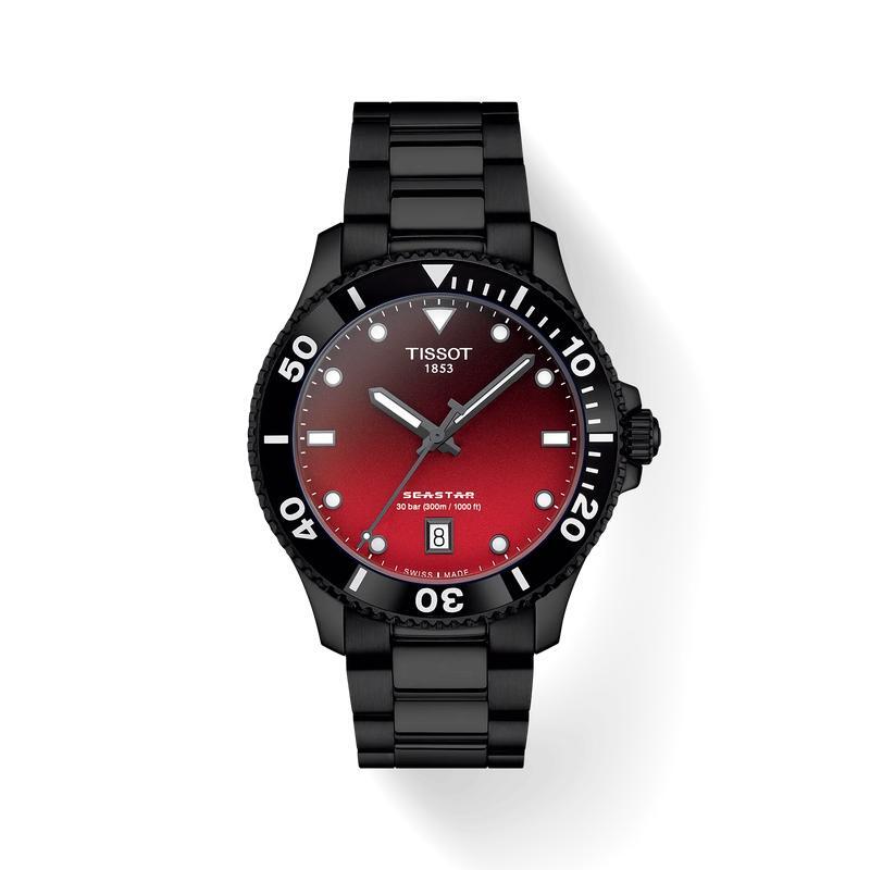 Tissot Seastar 1000 40mm Red