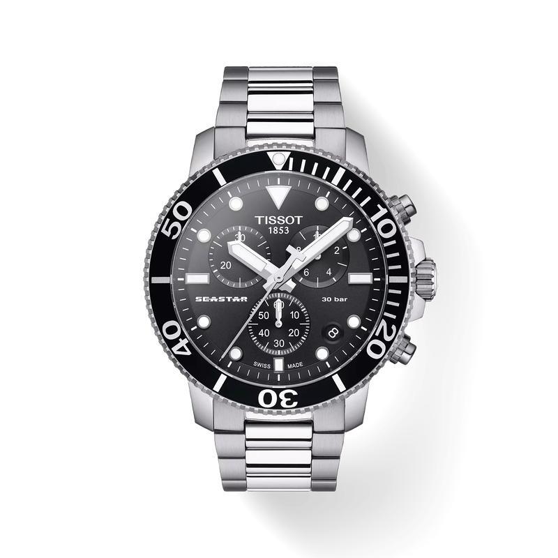 Tissot Seastar 1000 Chronograph 45.5mm Black