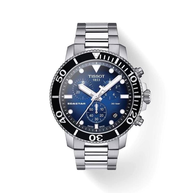 Tissot Seastar 1000 Chronograph 45.5mm Blue
