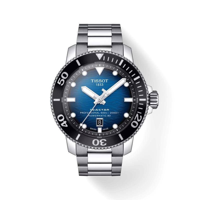 Tissot Seastar 2000 46mm Blue-Black (браслет)