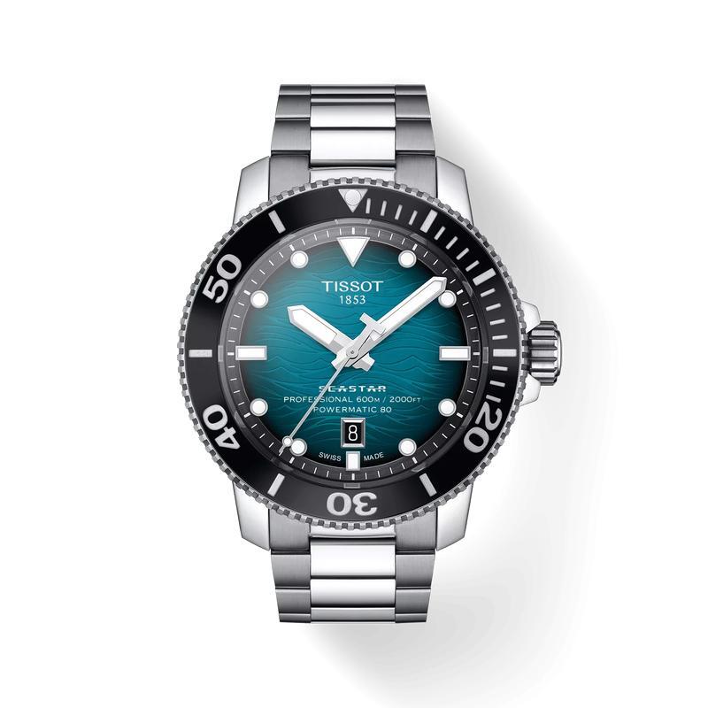 Tissot Seastar 2000 46mm Blue-Black (браслет)
